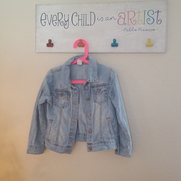 Girl's jean jacket - Picture 1 of 2